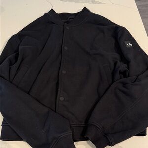 ALO Yoga Men's Dark Bomber Jacket